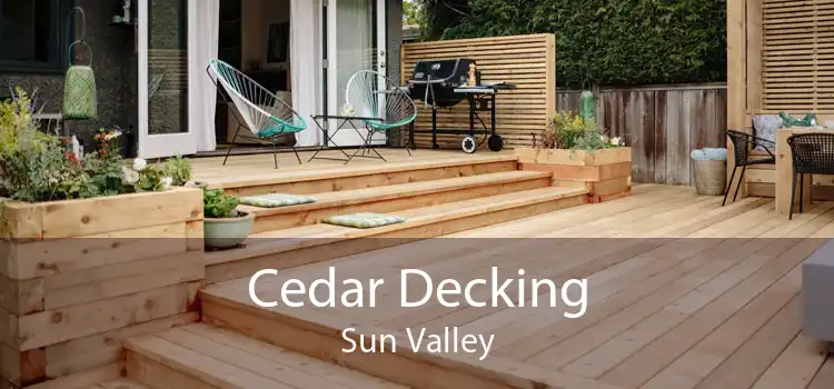 Cedar Decking Sun Valley