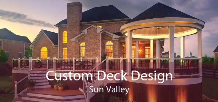 Custom Deck Design Sun Valley