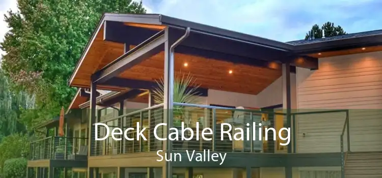 Deck Cable Railing Sun Valley