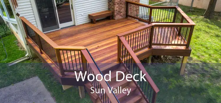 Wood Deck Sun Valley