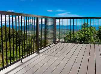 Deck Cable Railing in Sun Valley, CA