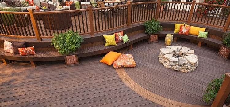 Gray TREX Decking in Sun Valley, CA